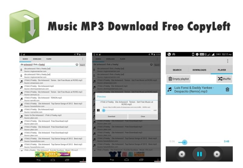 Music MP3 Download Free CopyLeft