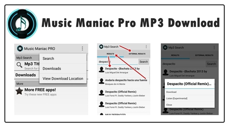 Music Maniac Pro MP3 Download for Android
