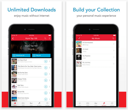 Wynk Music downloads