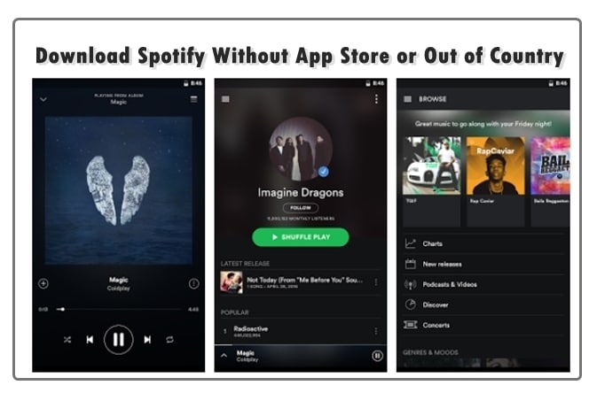 Download Spotify Without App Store or Out of Country