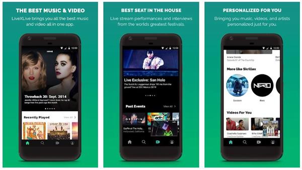 Download LiveXLive app Streaming Music and Live Events